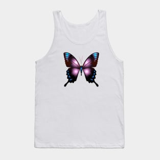 Chic Artististic Morpho Butterfly Tank Top